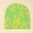 thumbnail image 1 of BLTIBY Y2k Spider Beanie Hat Knit Skull Cap Winter Warm Streetwear Hats for Women Man Teenagers Green Free Size, 1 of 3