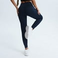 thumbnail image 1 of BLTIBY Yoga Pants for Women High Waisted Solid Colour Baggy Elastic Waist Trousers Fashion Casual with Pockets Wine XS, 1 of 3