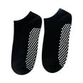 thumbnail image 1 of BLTIBY Yoga Socks for Women Non Slip Grip Sock Pilates Barre Ballet Bikram Workout for Women Men Sport Socks Black Free Size, 1 of 1