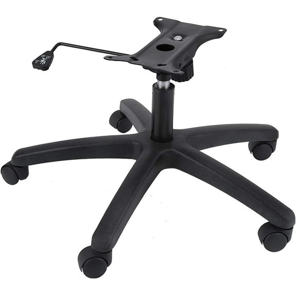 BLTPress Chair Base Replacement, 28 Inch Office Swivel Chair Base, 330 LBS Weight Capacity, Height Adjustable Complete Under Seat Kit