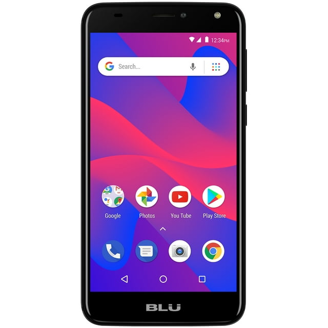 BLU C6 C031P Unlocked GSM Dual-SIM Android Phone w/ Dual 8MP|2MP Camera - Black