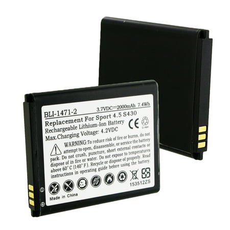 BLU C604906200L 3.7V 2000mAh LI-ION BATTERY Cellular Battery