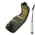 thumbnail image 1 of BLU Energy XL Vertical Camouflage Heavy Duty Rugged Canvas Case w/ Clip Closure, Metal Clip, Belt Loop. Great for Hiking, Camping, Outdoor and Construction Work (MH01BAM32) + MND, 1 of 2