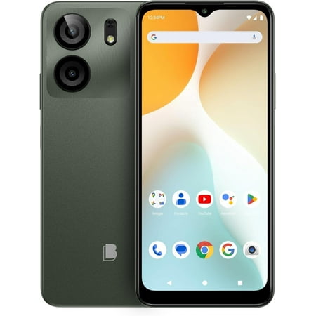 BLU F5 | 5G | 2024 | All-Day Battery | Unlocked | 6.6? HD+ Display | 128GB | Dual 50MP | US Version | Green