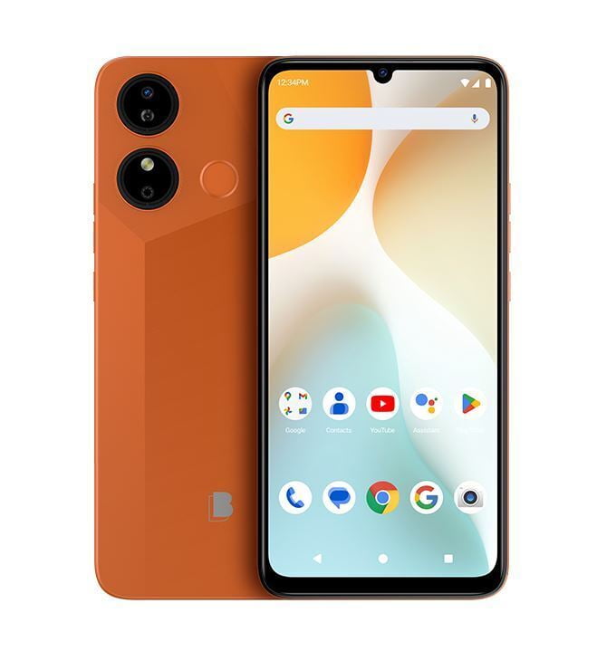 BLU G44 | 2024 | All-Day Battery | Unlocked | 6.8? HD+ Infinity Display | 64GB | Triple 13MP Camera | US Warranty (Orange)