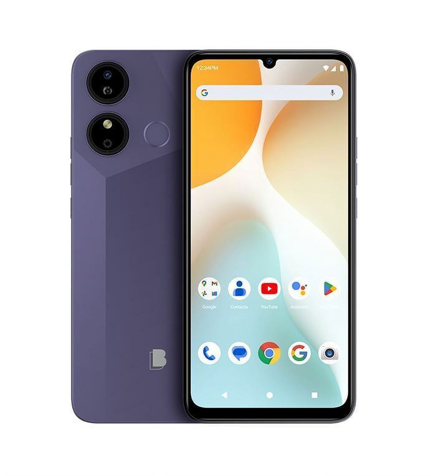 BLU G44 | 2024 | All-Day Battery | Unlocked | 6.8? HD+ Infinity Display | 64GB | Triple 13MP Camera | US Warranty (Purple)
