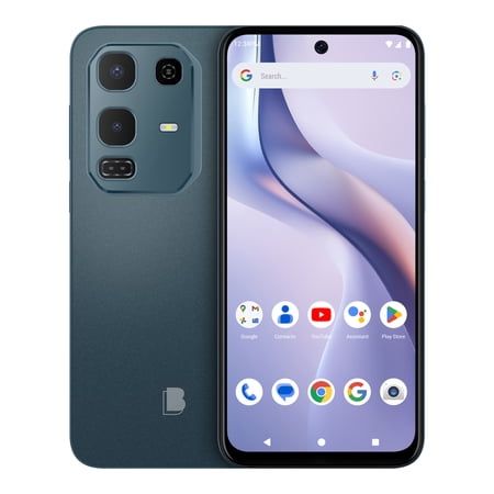 BLU G45 G1190WW 128GB GSM Unlocked Android Smartphone - Light Blue