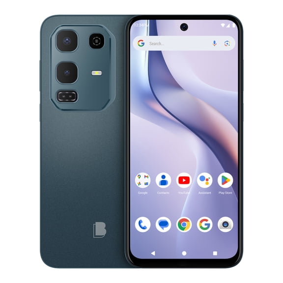 BLU G45 G1190WW 128GB GSM Unlocked Android Smartphone - Light Blue