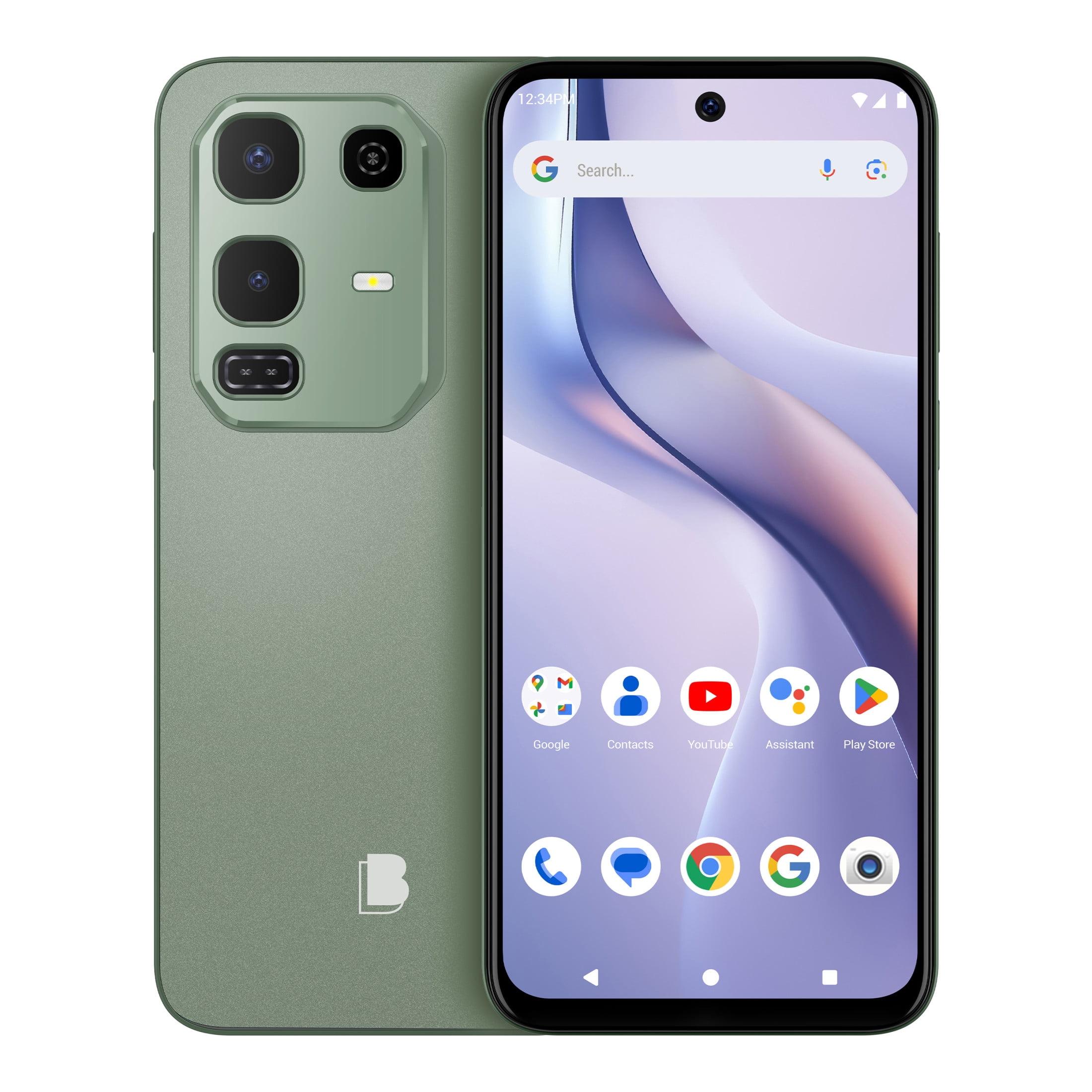 BLU G45 G1190WW 128GB GSM Unlocked Android Smartphone - Mint Green