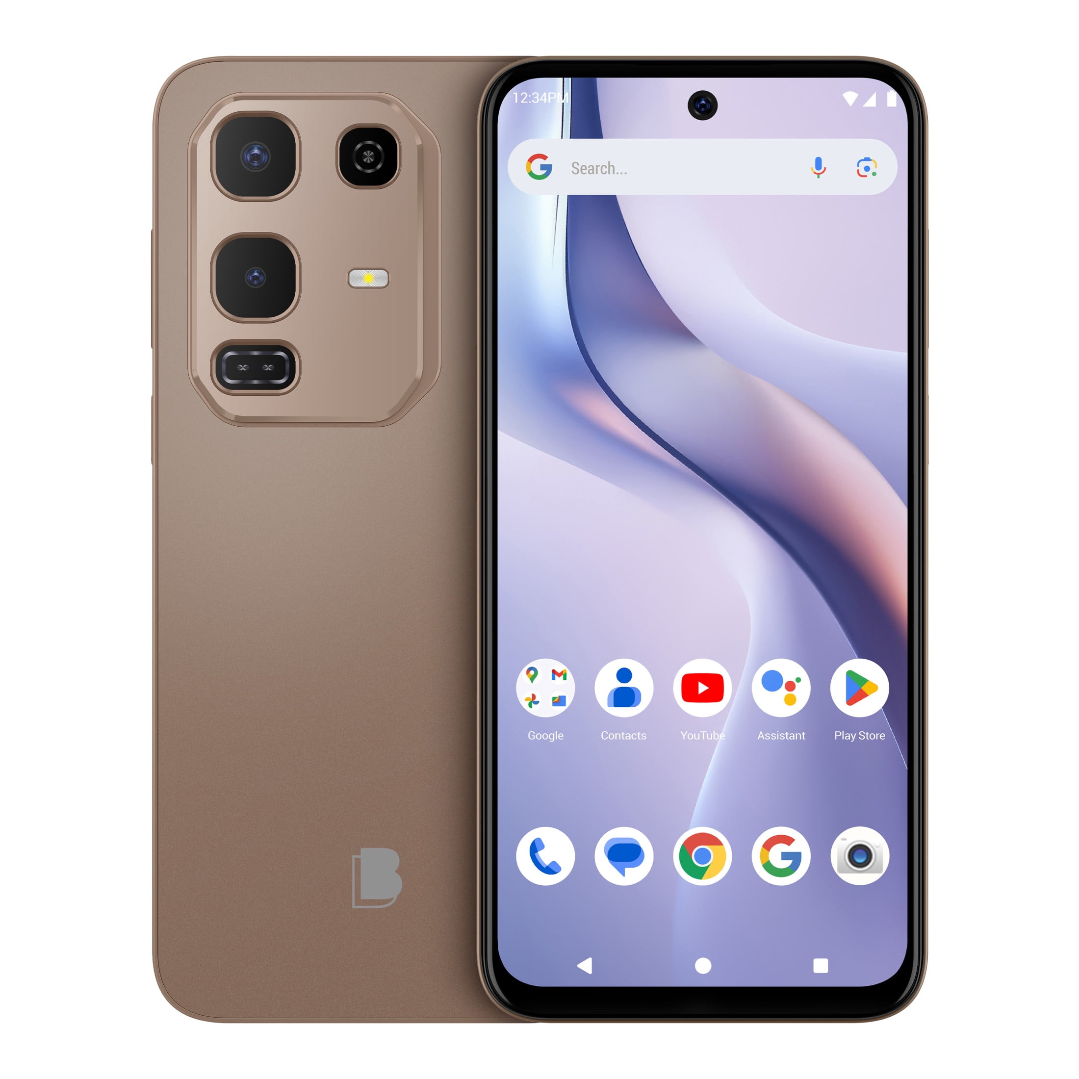 BLU G45 G1190WW 128GB GSM Unlocked Android Smartphone - Rose Gold