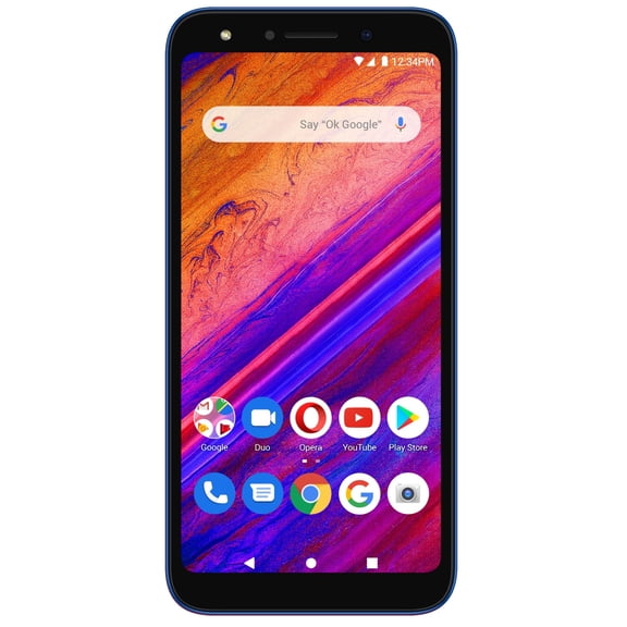 Restored BLU G6 64GB G0210UU GSM Unlocked Android Phone w/13MP Camera - Black