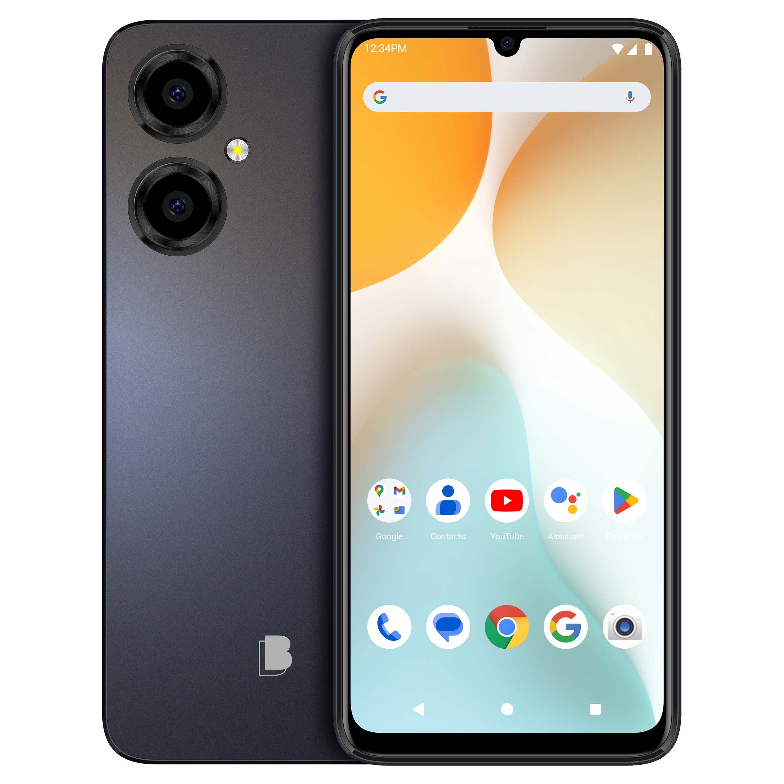 BLU G64 G1010WW 256GB Dual-SIM GSM Unlocked Android Smartphone - Black
