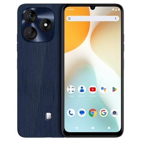 BLU G64L G0991WW 64GB Dual-SIM GSM Unlocked, Deep Blue