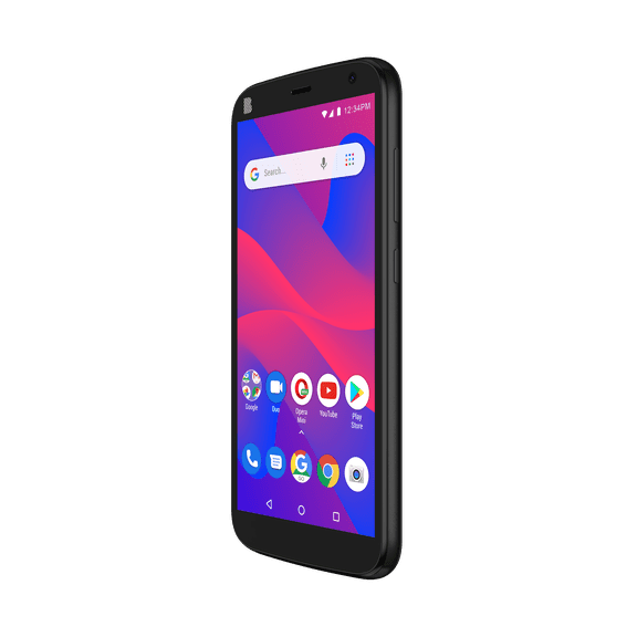BLU Grand X3 Smartphone, 5.0" LCD, 1280 x 720, Android 6.0 OS, Quad Core, 8GB Storage, 1GB RAM, 5MP Front & Rear Camera, Dual SIM, Black
