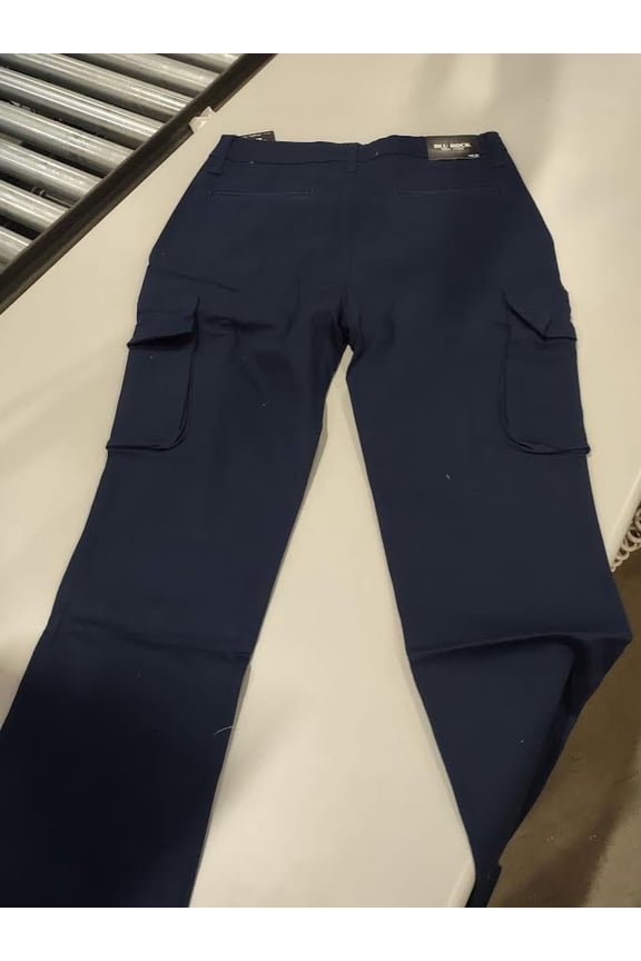 CARGO PANTS STRETCH FABRIC, SIZE MENS 32X32 - NAVY