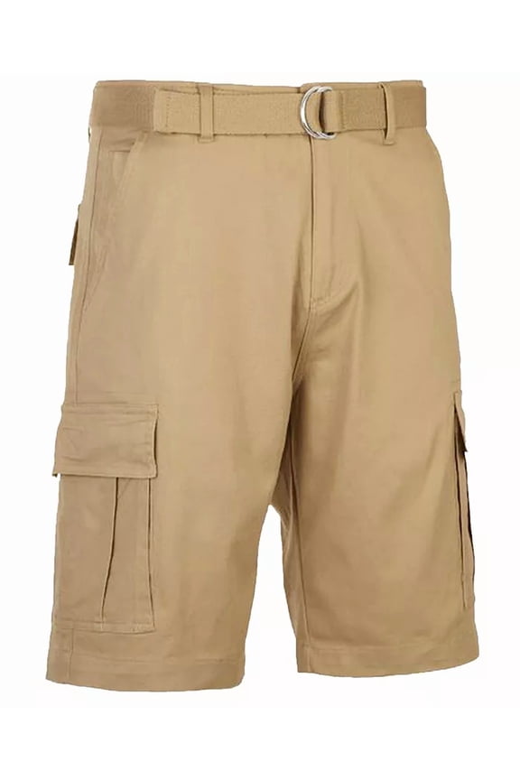 MEN'S FLEX STRETCH CARGO SHORTS 30 - KHAKI