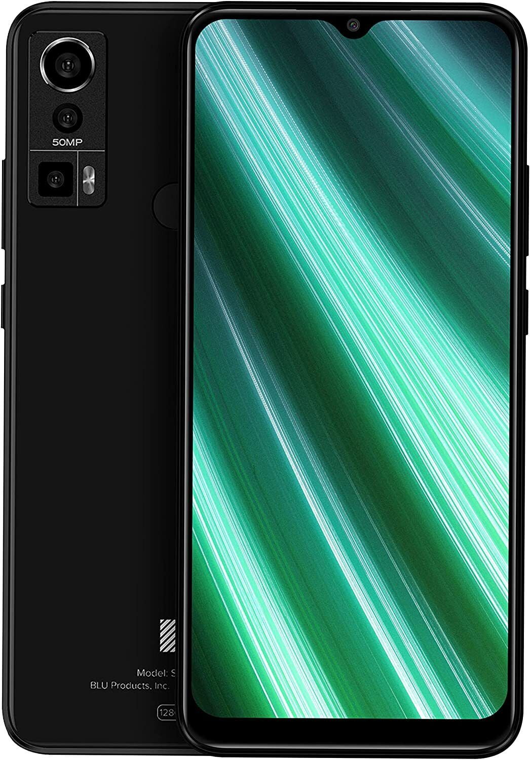 BLU S91 Pro 4GB RAM 128GB ROM Smartphone (Unlocked), Black