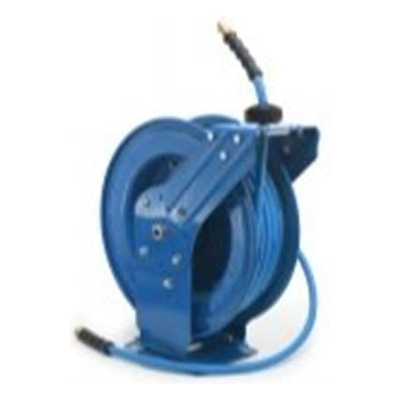 BLUBIRD BBRDA1250 Dual Arm Retractable Hose Reel, 1/2" x 50' Air Hose, 12 Point Ratcheting Gear, Next-Gen Rubber, Lightest, Strongest, Most Flexible, 300 PSI, -50F to 190F Degrees, Polyester Braided