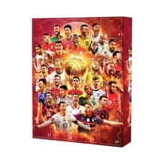 BLUBUKLKUN World Cup Coming Festival Countdown Set (three-dimensional) 2024 Advent Calendar Festive Galactic Heroes Perfect Holiday Decoration Clearance Sales Today Deals Prime