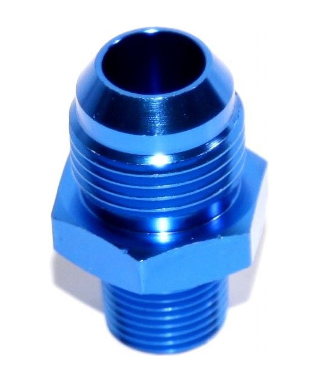 10AN Blue Anodized Aluminum Bolt-On Flare Nut Plug / Lock Fitting (AN-10) 13 thumbnail image