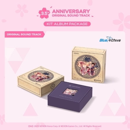 BLUE ARCHIVE - [3.5th ANNIVERSARY OST] KIT ALBUM PACKAGE