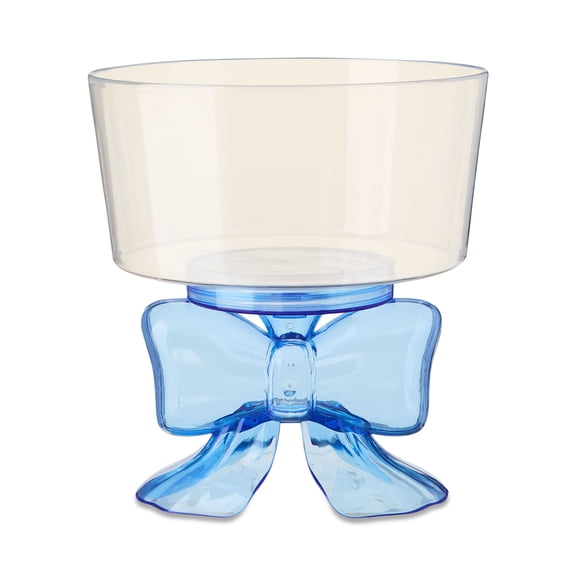 Bow Truffle Bowl, Blue, 7", Easter by Way To Celebrate