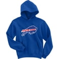 thumbnail image 1 of BLUE Bills Stephon Diggs Logo Hooded Sweatshirt ADULT, 1 of 1