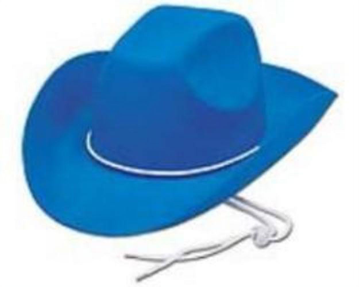 BLUE COWBOY HAT