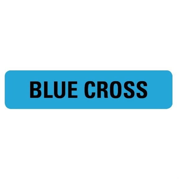 BLUE CROSS Medical Labels