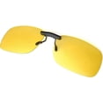 thumbnail image 1 of Blue Cut Polarized Night Vision Clip-On Driving Sunglasses, Yellow, 1 Pack, 1 of 6