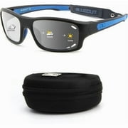 BLUE CUT Sports Protection Blue Photochromic Lenses Anti Fog Sport Goggles