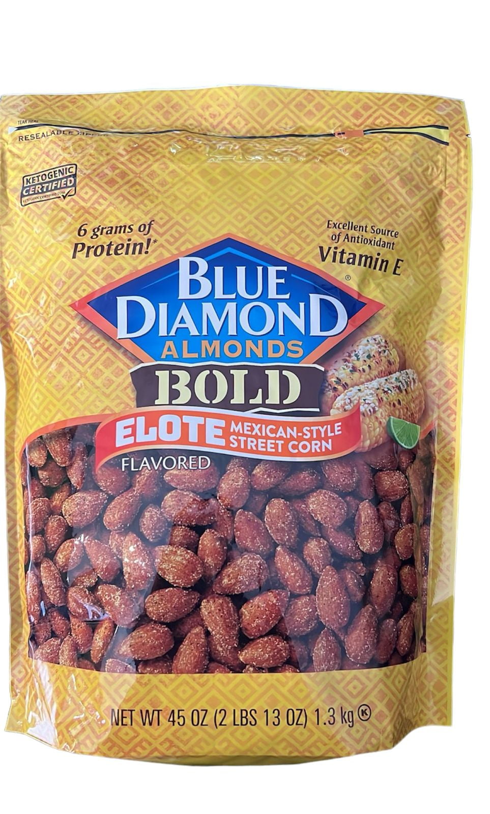 BLUE DIAMOND ALMONDS BOLD ELOTE MEXICANSTYLE STREET CORN FLAVORED