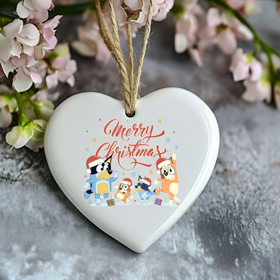 BLUE DOG ornament ornaments cartoon ornament tree decor for her ...