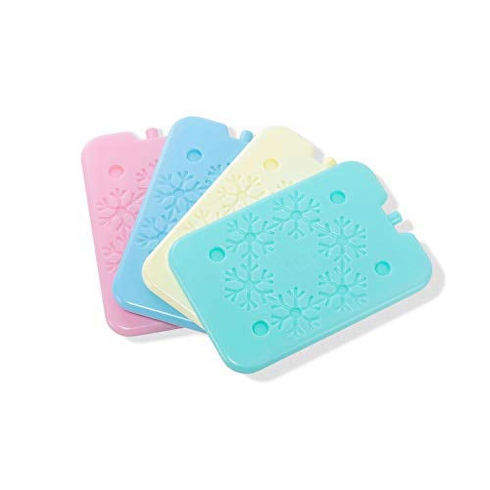 BLUE ELE Ice Pack for Kids Lunch Box or Cooler - Each Order Contains 4 Ice  Packs