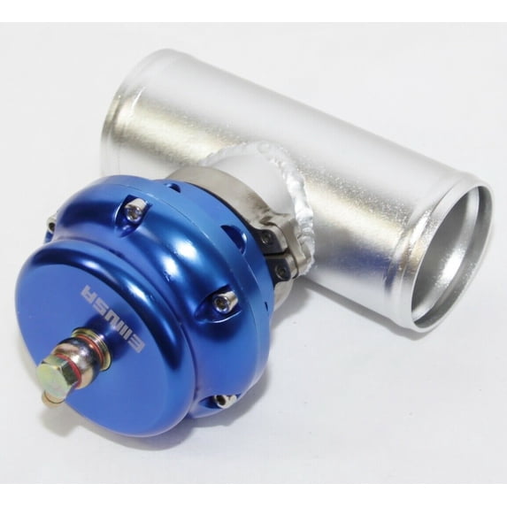 BLUE Emusa 50MM Turbo blow off valve BOV V Band + 2.5" Adapter BLUE Emusa 50MM Turbo blow off valve BOV V Band + 2.5" Adapter