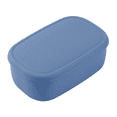 thumbnail image 1 of BLUE GINKGO Large Silicone Container, Airtight Food Storage | (47oz) Blue, 1 of 7