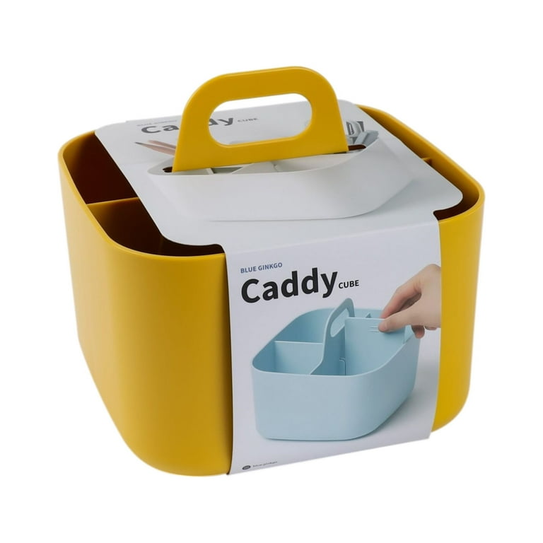 BLUE GINKGO Plastic Storage Caddy Organizer, Multipurpose, Portable,  Stackable