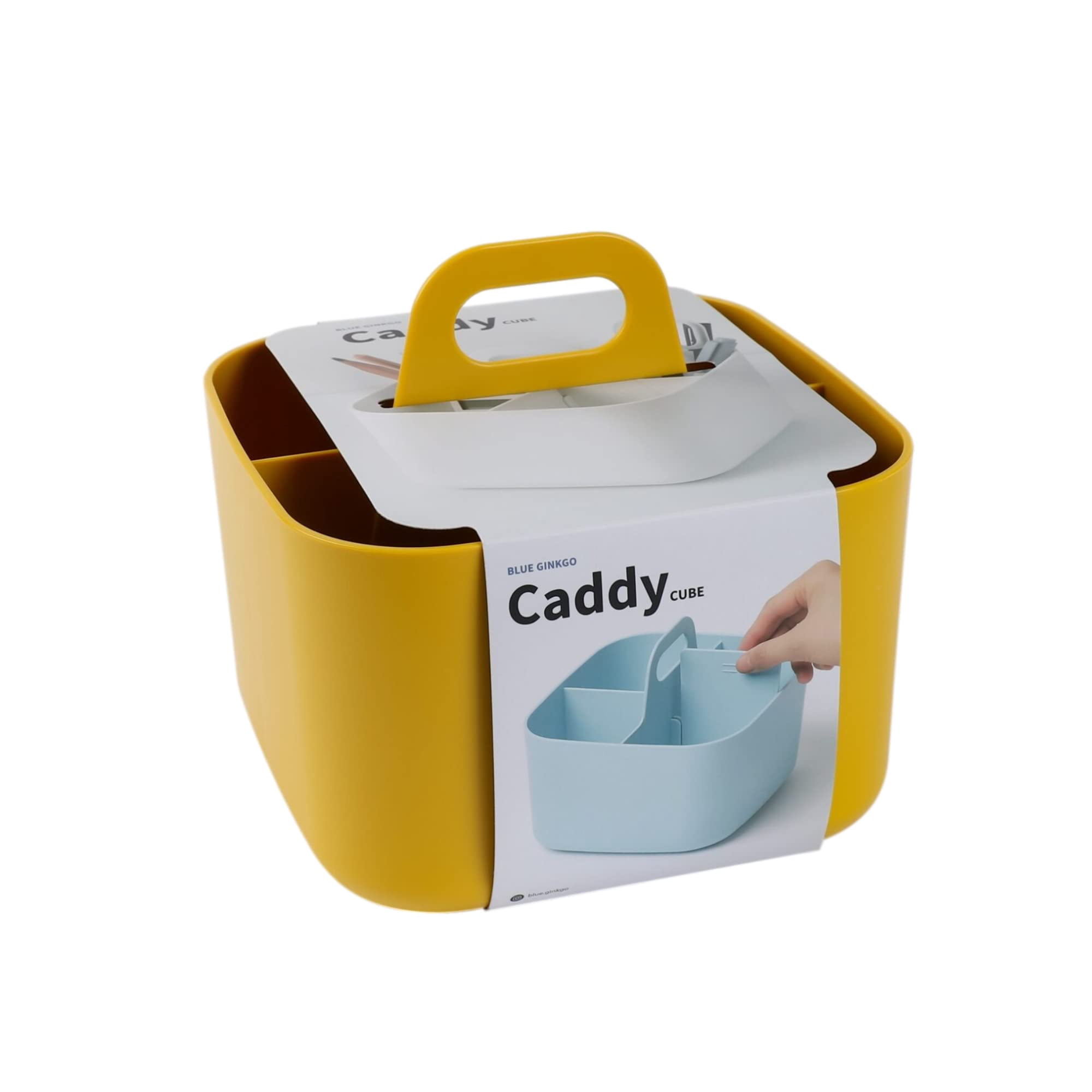 Portable Totes BLUE GINKGO Stackable Organizer Caddy Korean-Made Portable Tote for ...