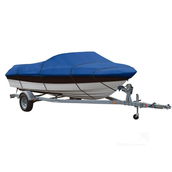 BLUE, GREAT QUALITY BOAT COVER Compatible for GENERATION III (G3) 1860 WOF 2007-2014