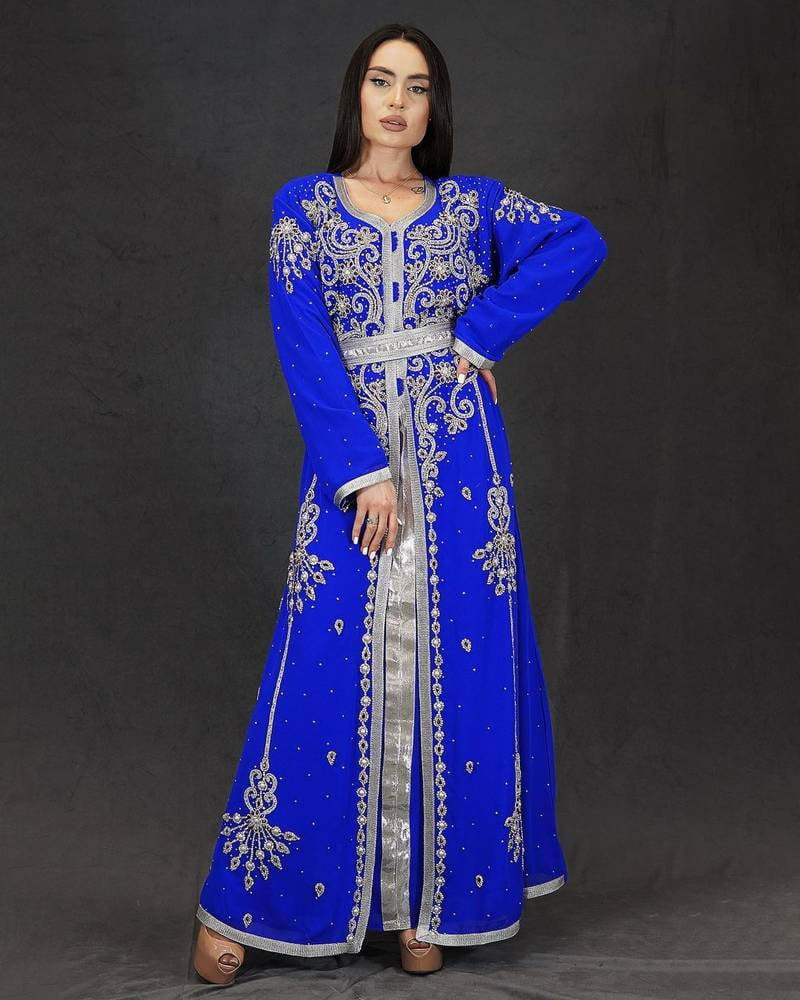 Zephara Garnet Kaftan Dress