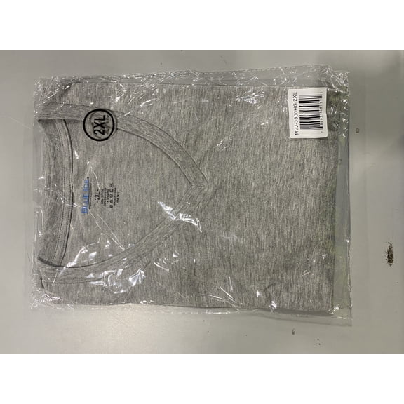BLUE ICE V-NECK MEN'S - SIZE: 2XL - HEATHER GRAY