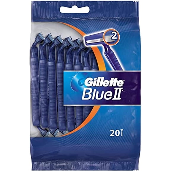 BLUE II ISPOSABLE RAZORS 20