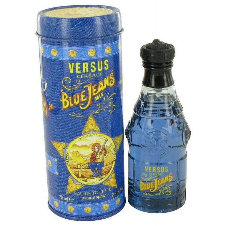 Blue Jeans Eau De Toilette Spray (New Packaging) By Versace - 2.5 oz Blue Jeans Eau De Toilette Spray (New Packaging) By Versace - 2.5 oz