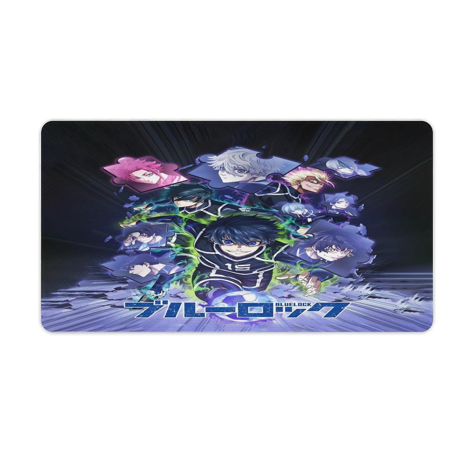 BLUE LOC-,K Mouse Pad Desk Mat Large Keyboard Pad Non-Slip Computer ...