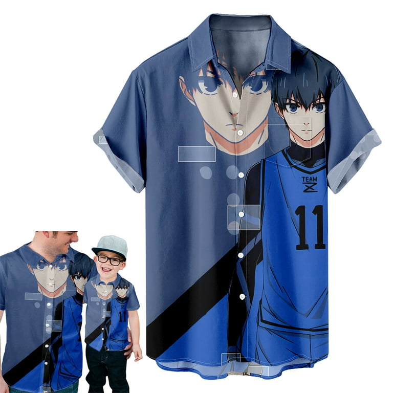 Cute Anime Uniform Shirt - Blue White's Code & Price - RblxTrade