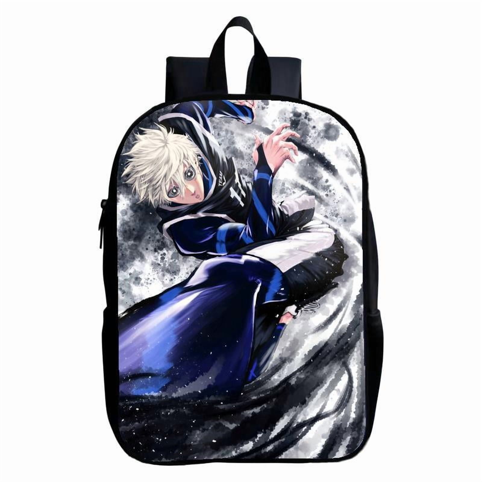 BLUE LOCK Blue Prison Backpack Unisex Backpack Double Shoulder Bag ...