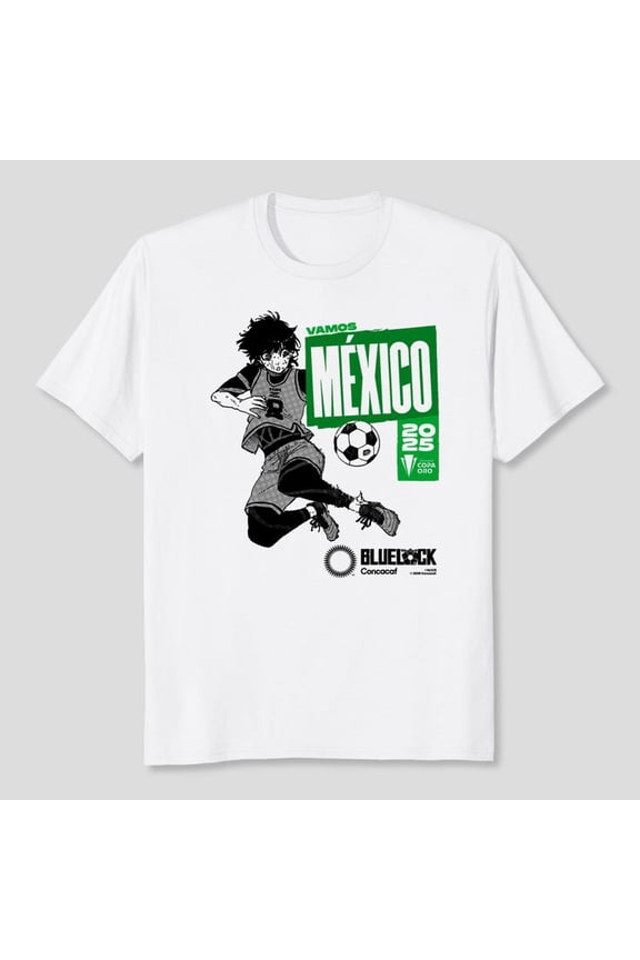 BLUE LOCK x CONCACAF - GO MEXICO: Bachira in Gold Cup 2025 T-Shirt S-5XL, TRENDING TSHIRT