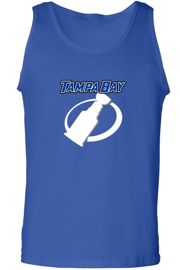 BLUE Lightning Stanley Cup Champions Tank Top ADULT