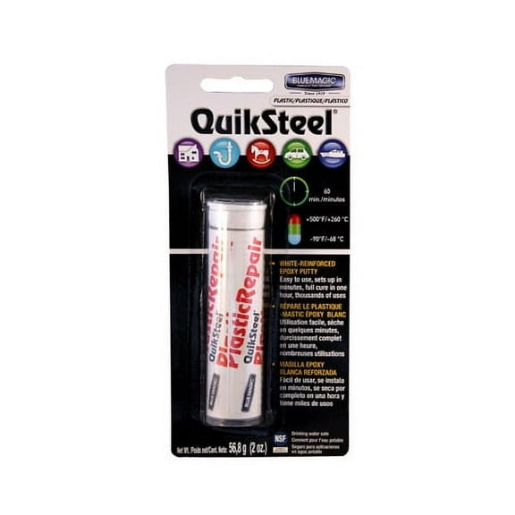 BLUE MAGIC INC 16502TRI 2OZ Quik Steel Epox Putty