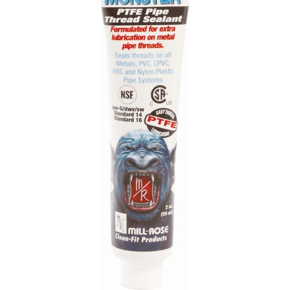 BLUE MONSTER PTFE Thread Sealant - Single Pack Residential Use, Standard Application